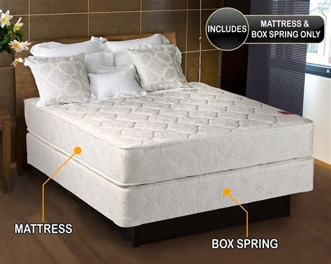 queen mattress box spring frame